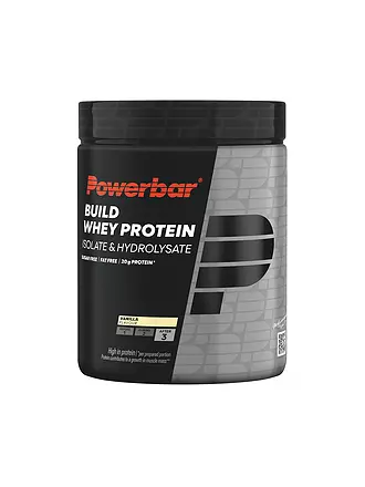 POWER BAR | Bebida en polvo Build Whey Protein Isolate & Hydroisolate en polvo 550g Vainilla |